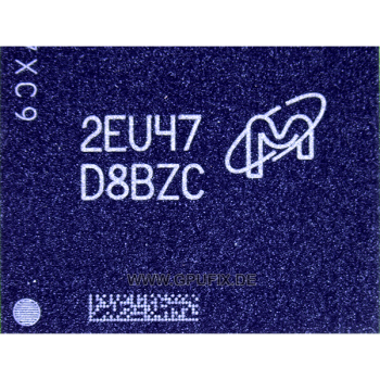 Micron D8BZC MT61K512M32KPA-21:U GDDR6X DRAM FBGA