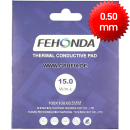 Wärmeleitpad 100x100x0,50 mm 15W/mk Fehonda Premium Performance
