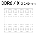 DDR6 Stencil for reballing 90x90 | Direct heat