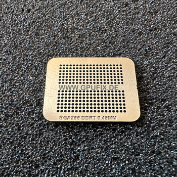 DDR7 (GDDR7) Stencil for reballing | Direct heat