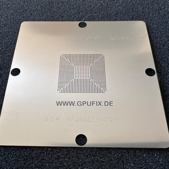 Stencil for reballing - AMD RX 9060, RX 9060 XT | Navi 44 | 90x90mm