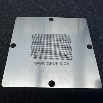 Stencil for reballing - AMD RX 9070, RX 9070 XT, RX 9070 GRE | Navi 48 | 90x90mm