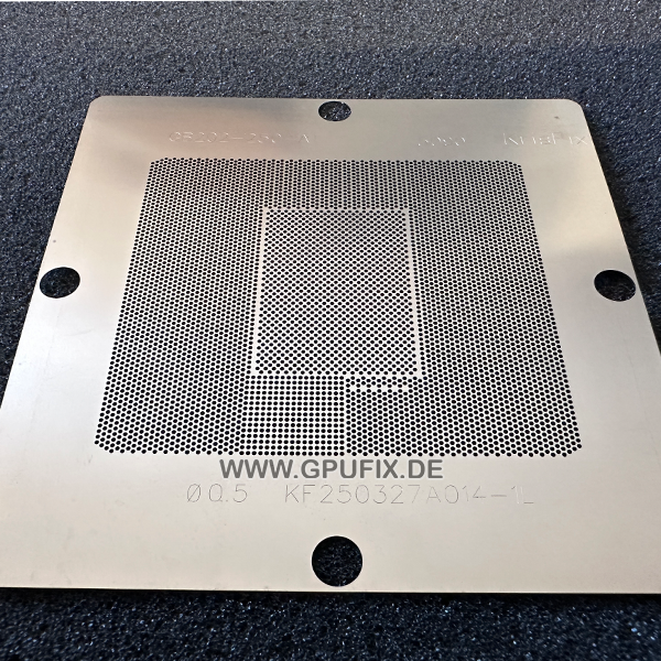 Stencil for reballing - Nvidia RTX 5090, RTX PRO 6000 | GB202 | 90x90mm