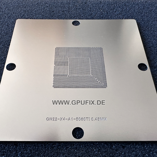 Stencil for reballing - Nvidia RTX 5060, RTX 5060 Ti | GB206 | 90x90mm