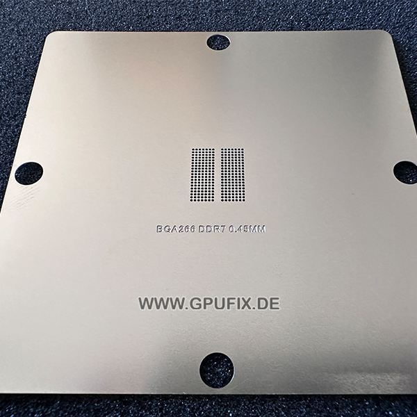 DDR7 (GDDR7) Stencil for reballing 90x90mm